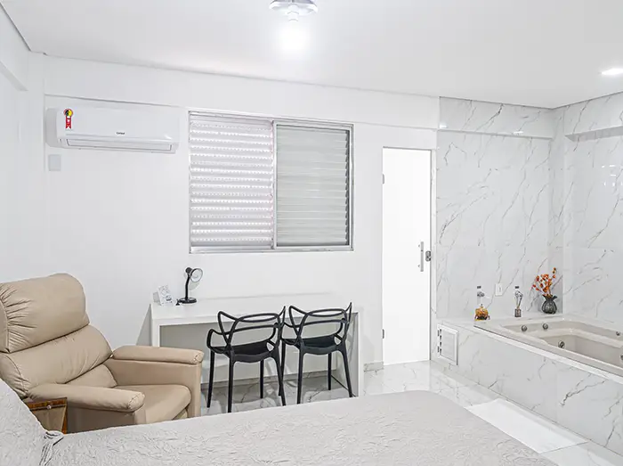 Suíte com Hidromassagem