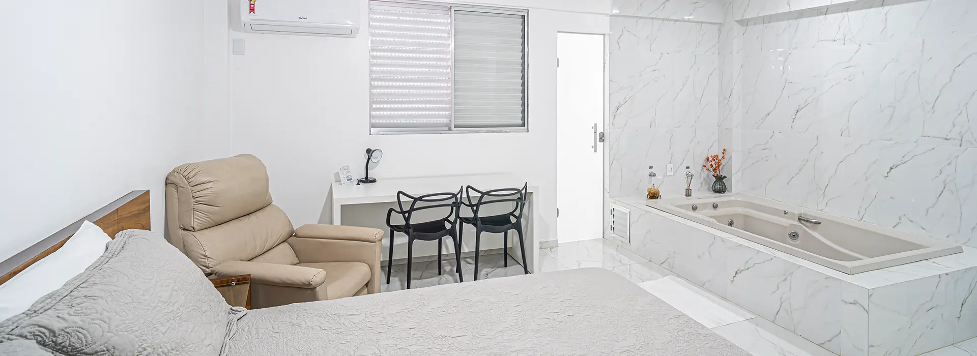 Suíte com Hidromassagem